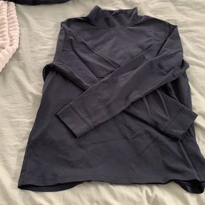 LL Bean Mock Neck Long-sleeve T-Shirt